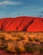 Ein gewaltiger Sandsteinmonolith in Australien.