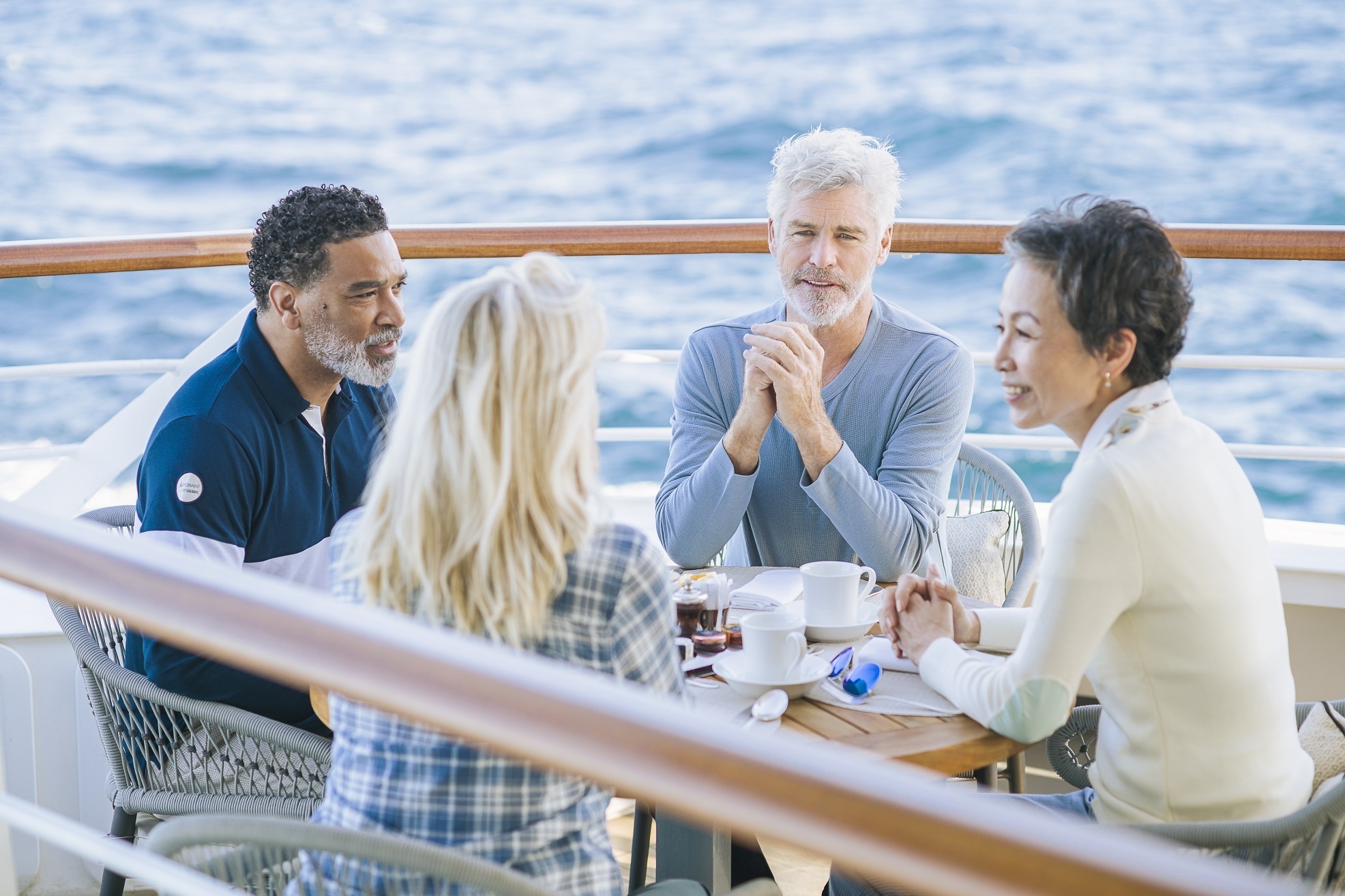 an Bord der Le Soleal von Ponant Yachtkreuzfahrten